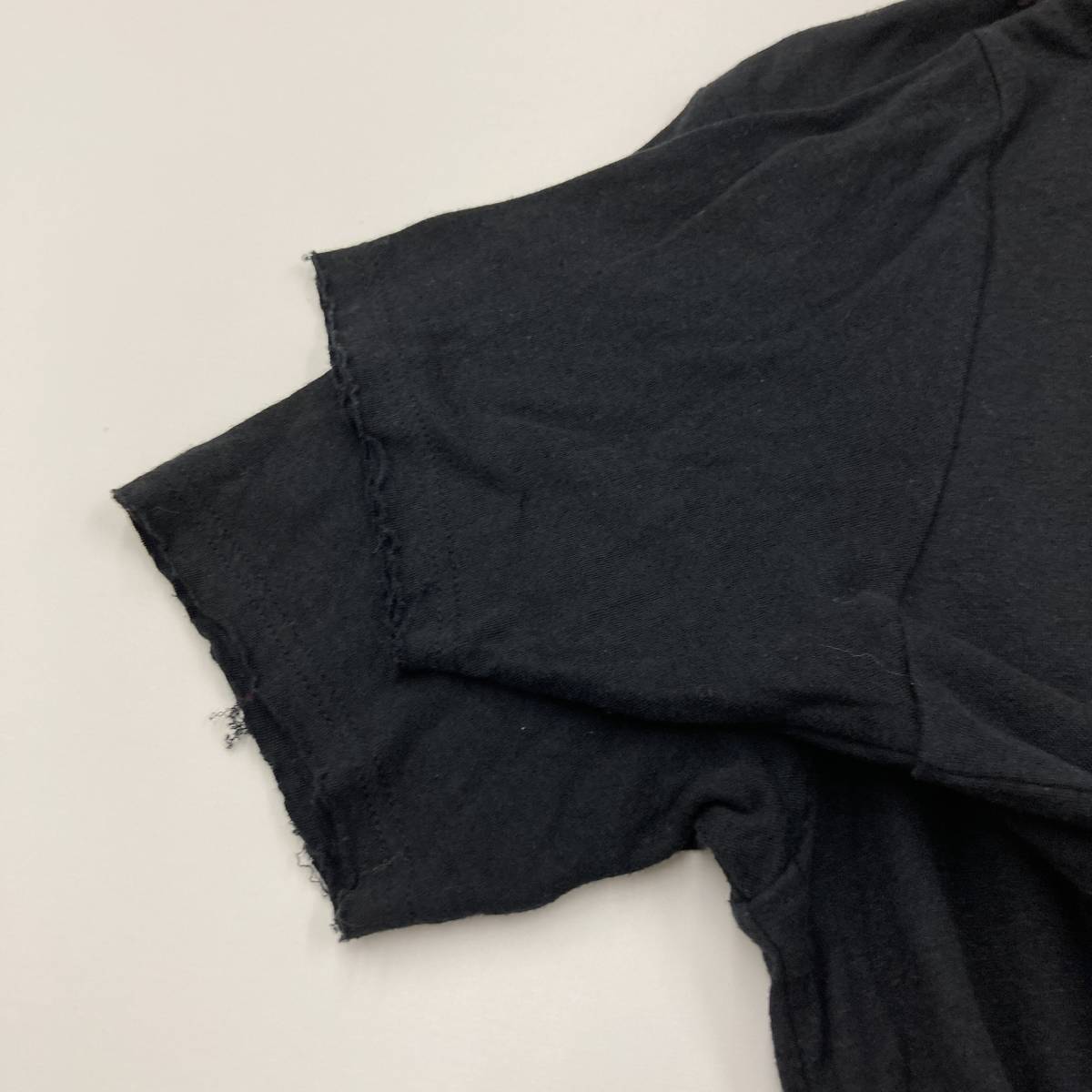 UNDERCOVER 07SS PURPLE期 ストール ドッキング カットソー ブラック 