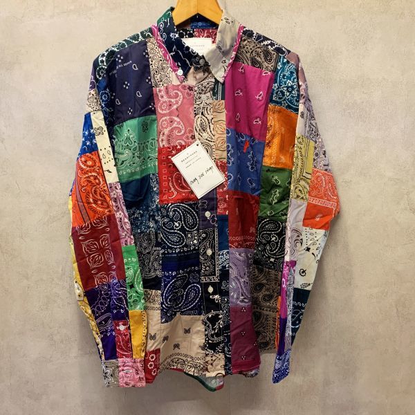 READYMADE OVERSIZED SHIRT レディメイド バンダナ オーバーシャツ M 