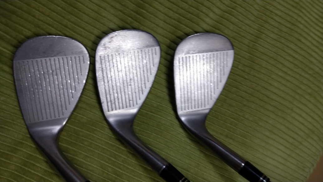 日本製】テーラーメイド ATV/ウェッジ(ステンレス) 3本セット 52°/56 