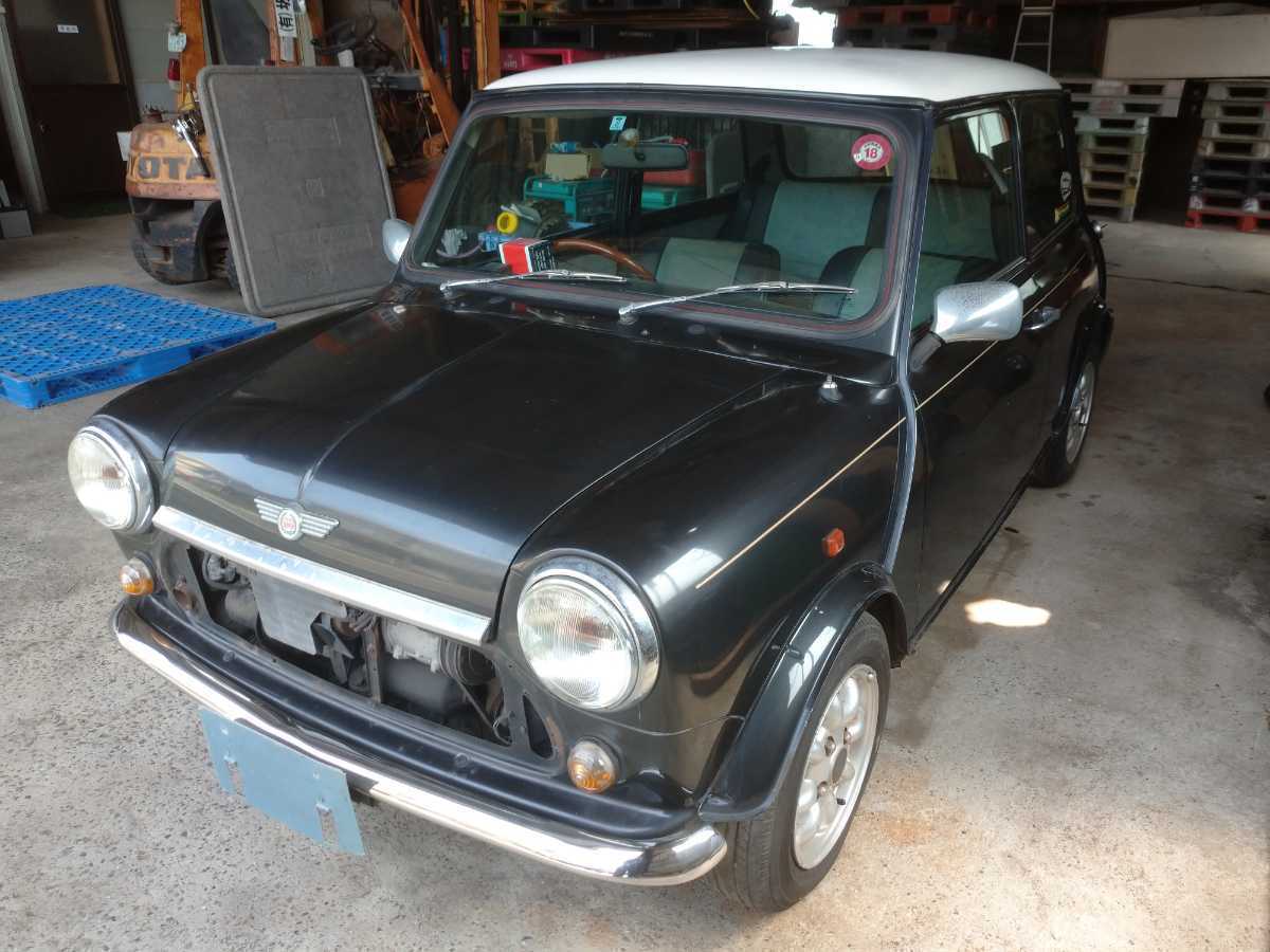 ローバーミニ35th 不動車 書類無し レストア 箱替え 部品取り(部品取り 