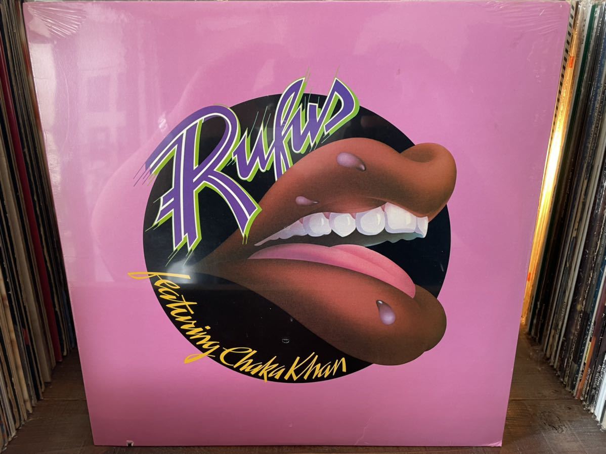 新作，新作登場 RUFUS FEATURING CHAKA KHAN LP US ORIGINAL PRESS