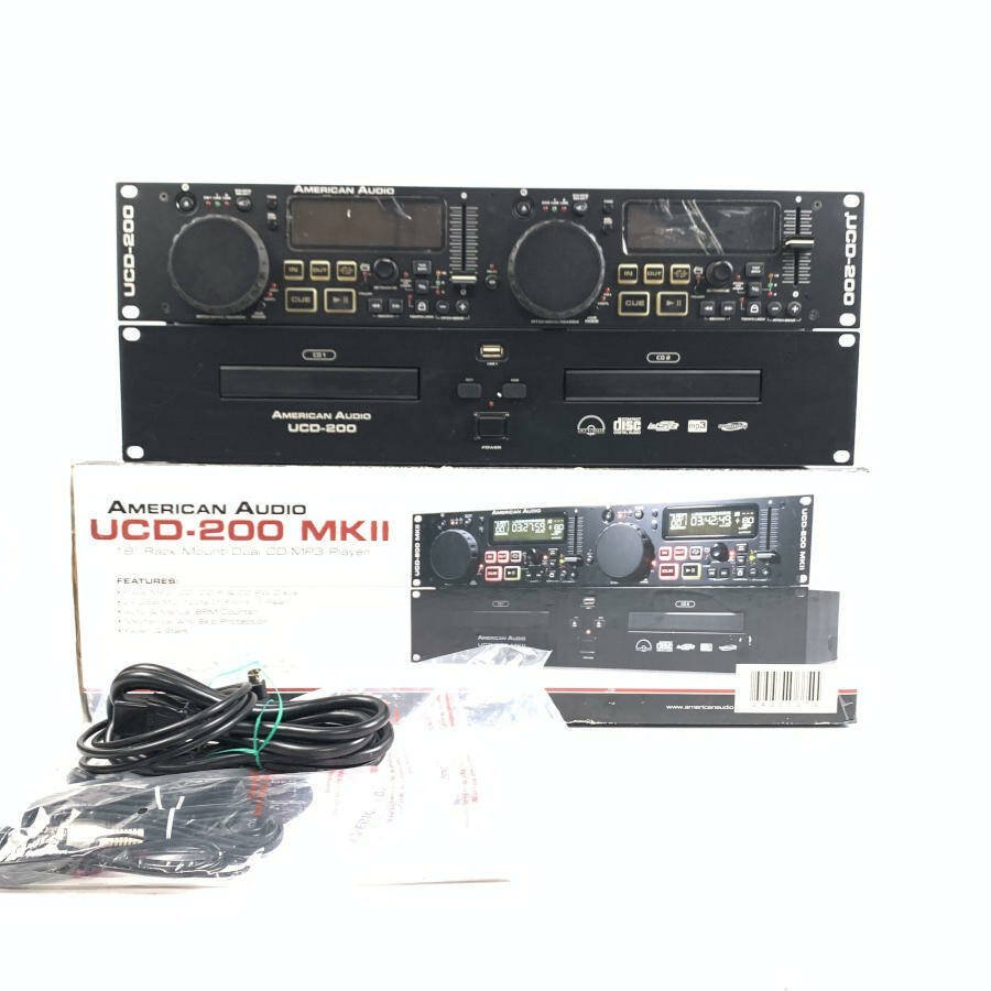 UCD-200 アメリカンオーディオ デュアルCDプレーヤー AMERICAN AUDIO