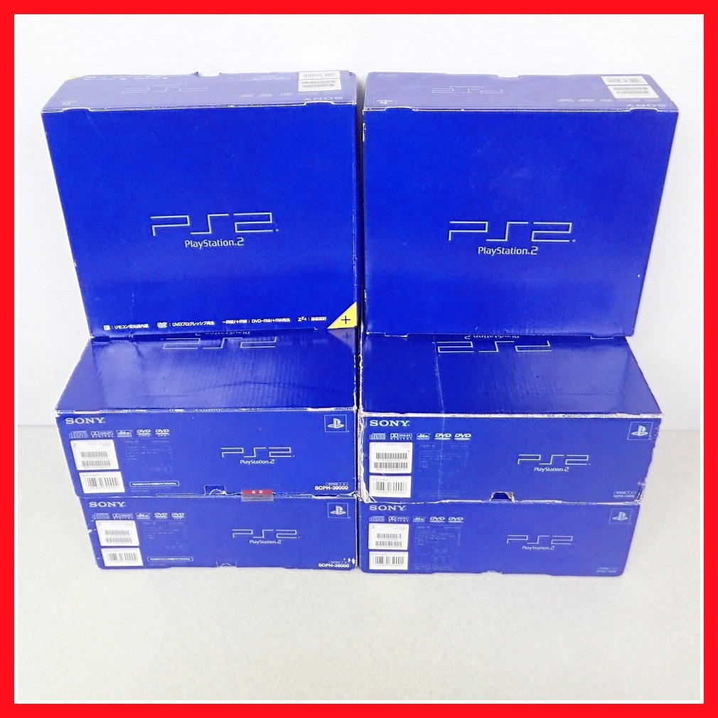 【セール，豊富な】 PS2 プレイステーション2 プレステ2 本体一式 SCPH-10000/15000/39000/5000 まとめて6台セット SONY ソニー 箱付 DA(本体)｜売買されたオークション情報、yahooの商品情報をアーカイブ公開 - オークファン 本体、アクセサリー
