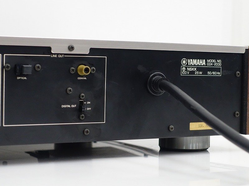 YAMAH ヤマハ CDプレイヤー CDX-1000 (ジャンク) ヤマハ(YAMAHA