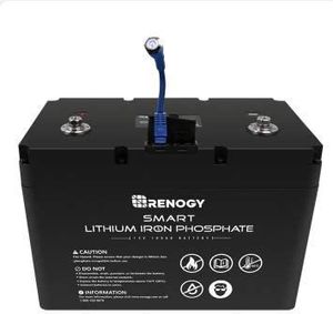 未開封 Renogy 100ah 12ｖリン酸鉄リチウムイオンバッテリー 車中泊 ソーラーシステム 非常用電源 キャンピングカー ボート Www Sumatra Eco Br