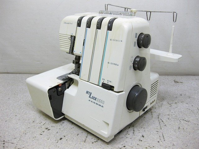 JANOME ジャノメ ロックミシン MYLOCK 250D 788型 ジャンク(ジャノメ 