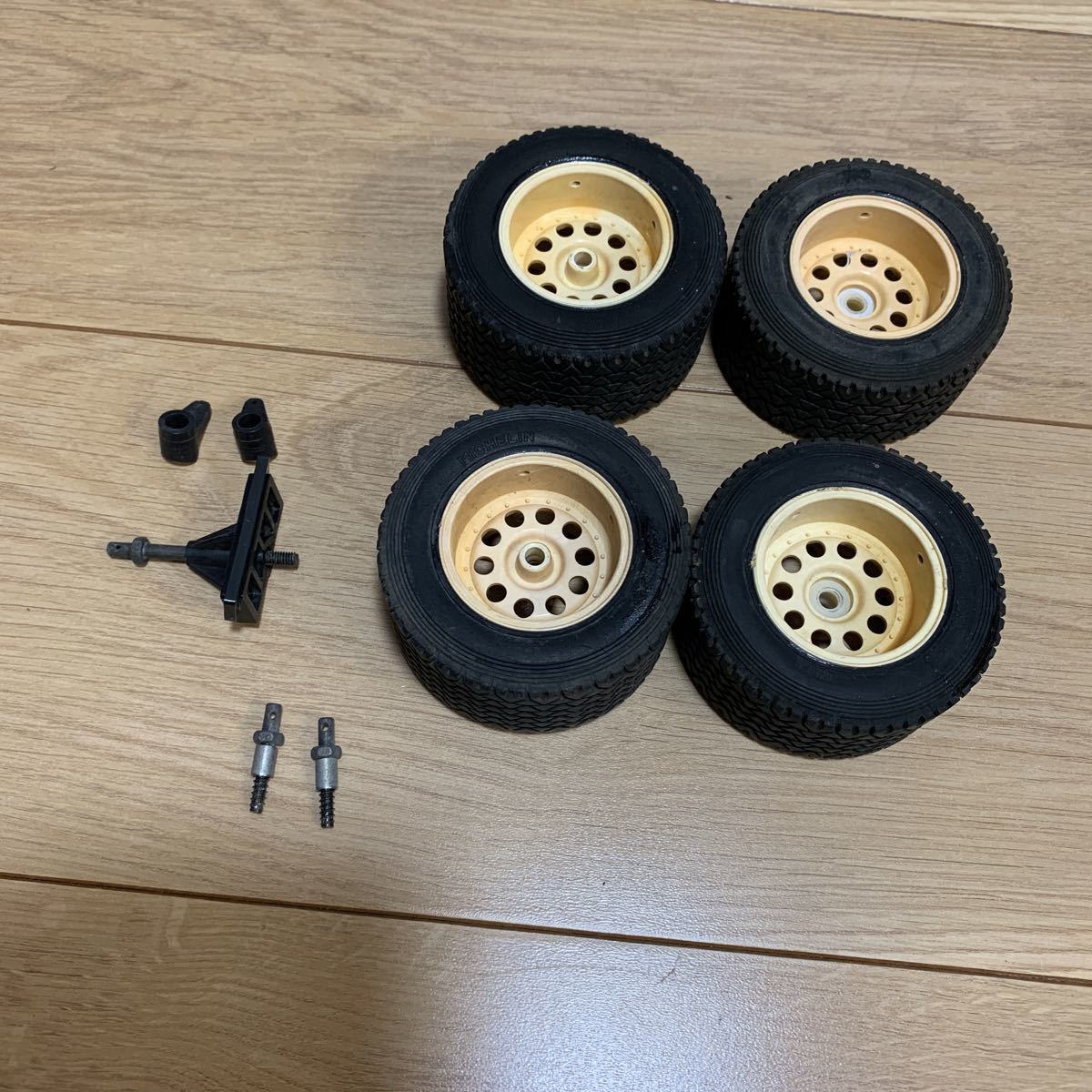 タミヤ マイティフロッグ ランチアラリー スペアボディセット 未組立 