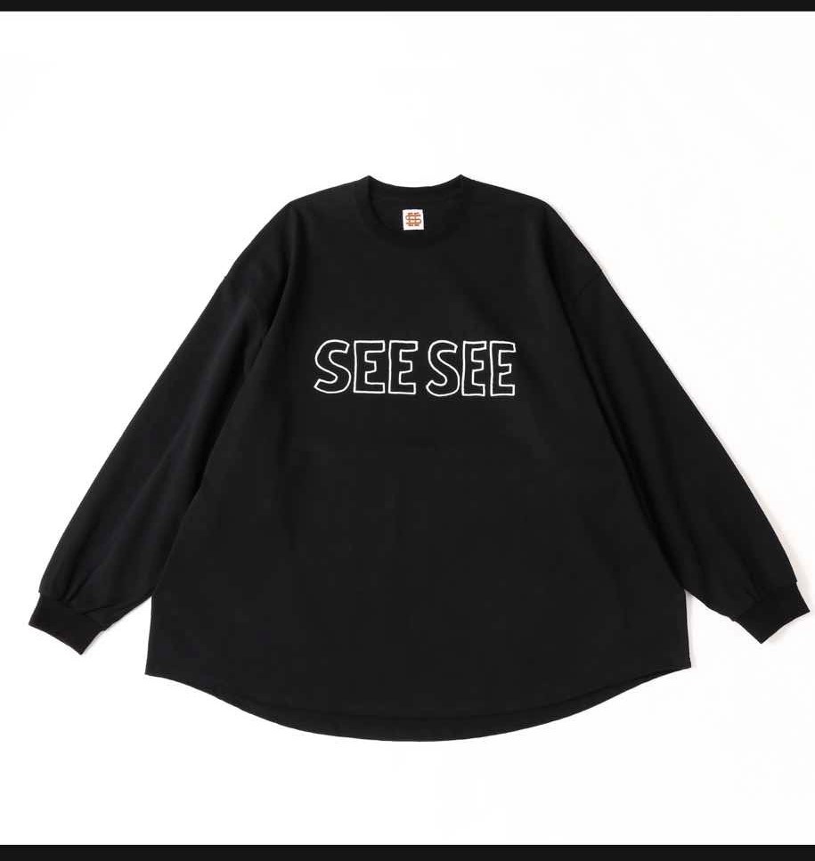 SEESEE SUPER BIG LONG-SLEEVE T-SHIRTS SEE SEE 長袖カットソー