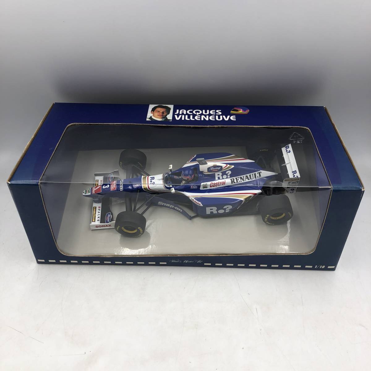 Williams Renault FW19 1/18 ミニカー 1/18 ミニチャンプス製 williams
