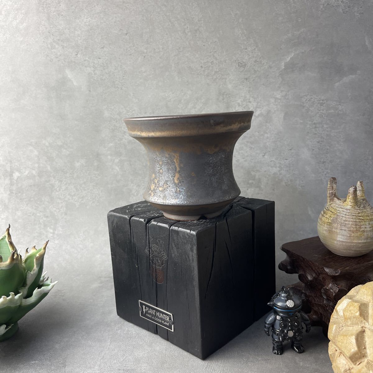 手作植木鉢 Lサイズ ink raw invisible factory SRL life 検索 カタチ 