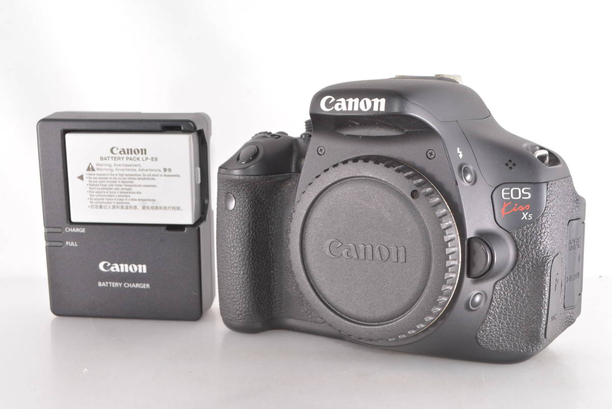 【100%新品，新作】 キヤノン Canon EOS Kiss X5 #h3968y1(キヤノン)｜売買されたオークション情報、yahooの商品情報をアーカイブ公開 - オークファン キヤノン