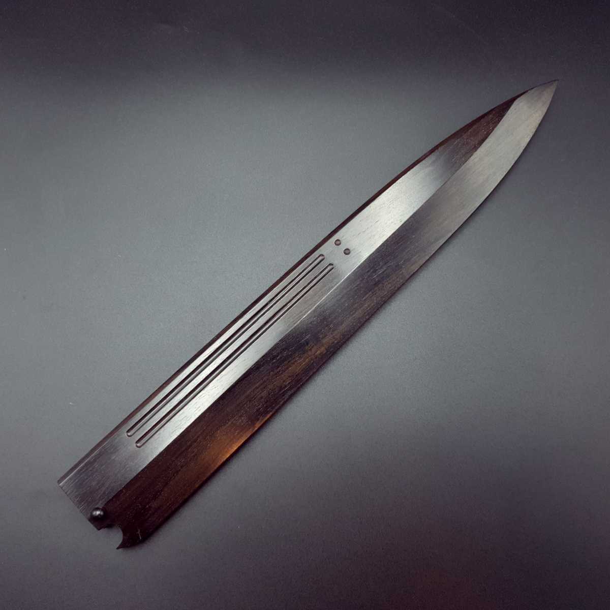 HOT，大人気】 黒檀 木鞘 柳刃 330mm 尺一用 包丁 和包丁