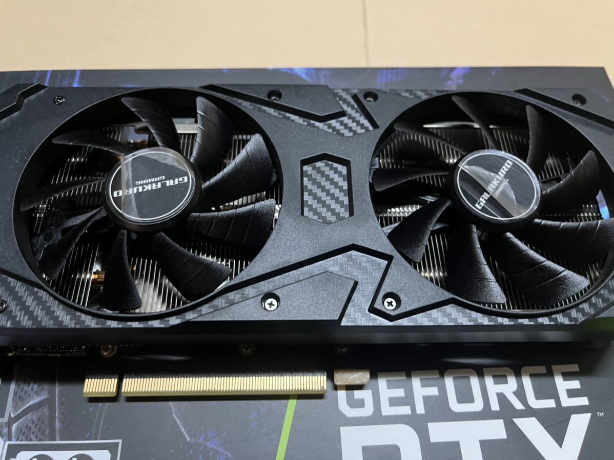 保証残2年有 玄人志向 GALAKURO GAMING NVIDIA GEFORCE RTX 3060 搭載