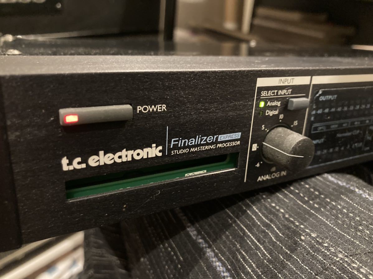 中古 TC Electronic Finalizer Express 使用頻度少 TC Electronic