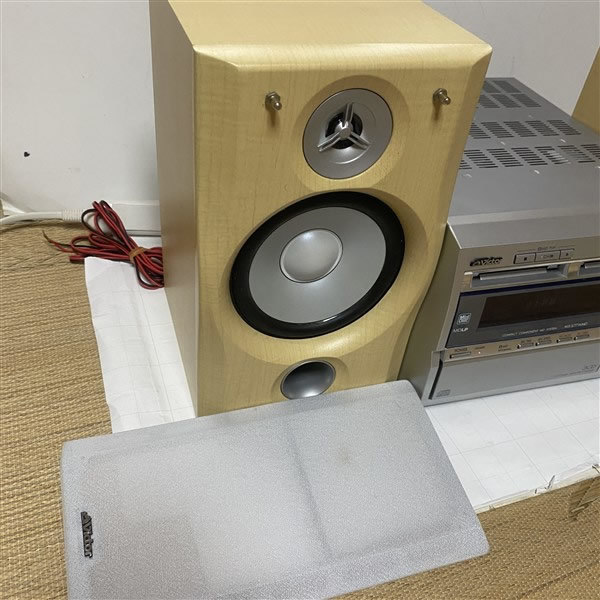 Victorビクター ダブルMD/3枚CDチェンジャーコンポ MX-S77WMD