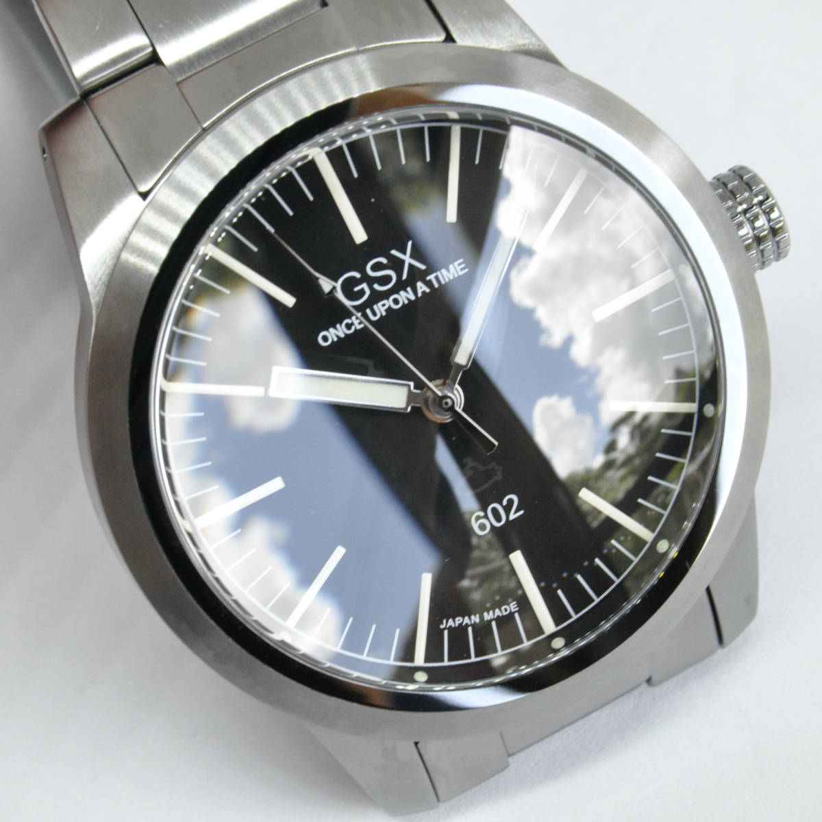 GSX602GBK AUTOMATIC gsx watch ガンメタ 自動巻 セイコー 6R15 グレー 