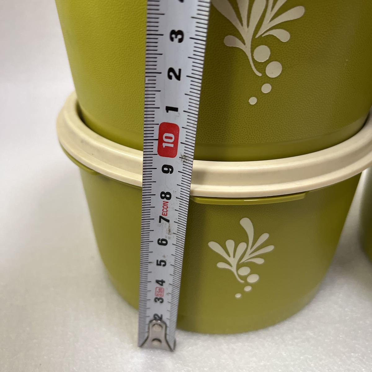 タッパーウェア☆Tupperware★昭和レトロ★ヴィンテージ★5個セット 新品 タッパーウェア Tupperware 昭和レトロ ビンテージ 廃盤 5個