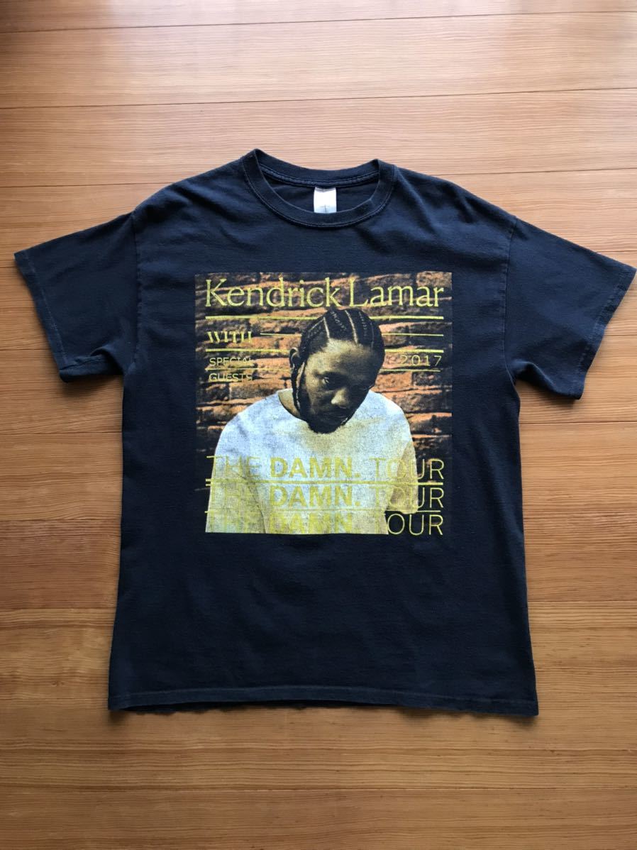 新作，SALE kendrick lamar ケンドリックラマー DAMN 2017TOUR Tシャツ RAP TEE ヴィンテージ Travis scott YG(ラップ、ヒップホップ)｜売買されたオークション情報、yahooの商品情報をアーカイブ公開 - オークファン ラップ、ヒップホップ