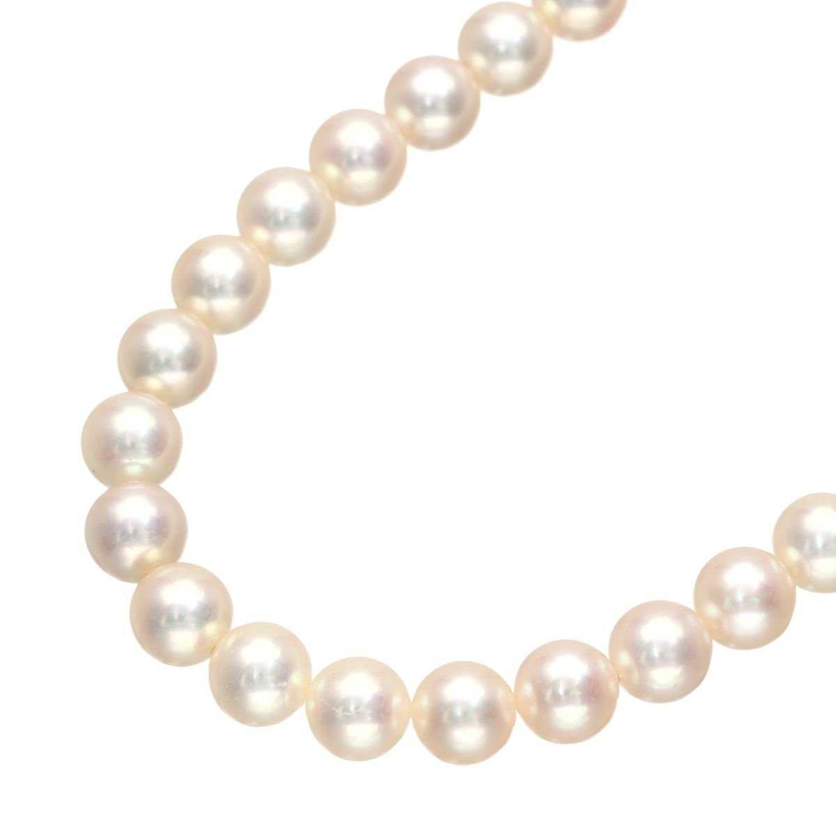 超一流品質を貴女へ ミキモト MIKIMOTO K14WG金具 アコヤパール 真珠 