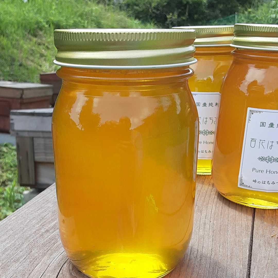 国産西洋蜜蜂のハチミツ 令7】百花蜜 1000g 2本 長野県産 国産
