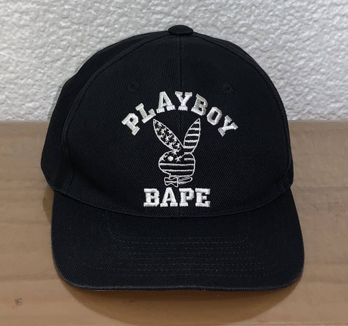 A BATHING APE ✕ PLAYBOY snapback cap エイプ A BATHING APE ✕ PLAYBOY snapback cap エイプ BAPE x Playboy