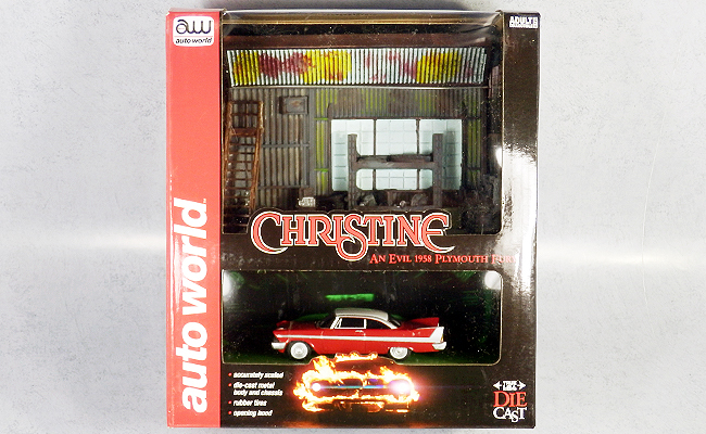 auto world映画クリスティーン プリマス フューリー ダメージバージョン