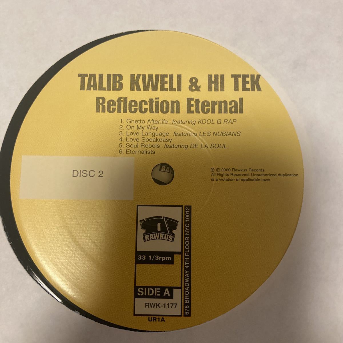 Talib Kweli & Eternal - Reflection Tek Hi Hi-Tek Train Thought