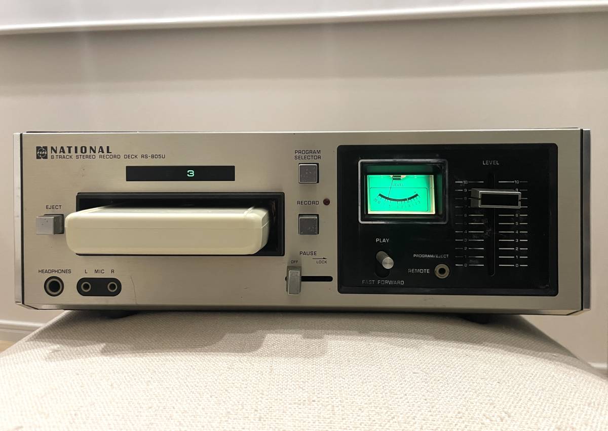 8トラック NATIONAL STEREO RECORD RS-805U