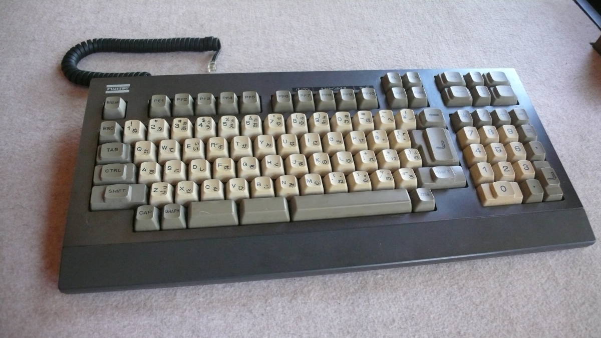 セール，人気セール FUJITSU FM77AVキーボード N860-2794-T001 06B レトロPC(その他)｜売買されたオークション情報、yahooの商品情報をアーカイブ公開 - オークファン その他