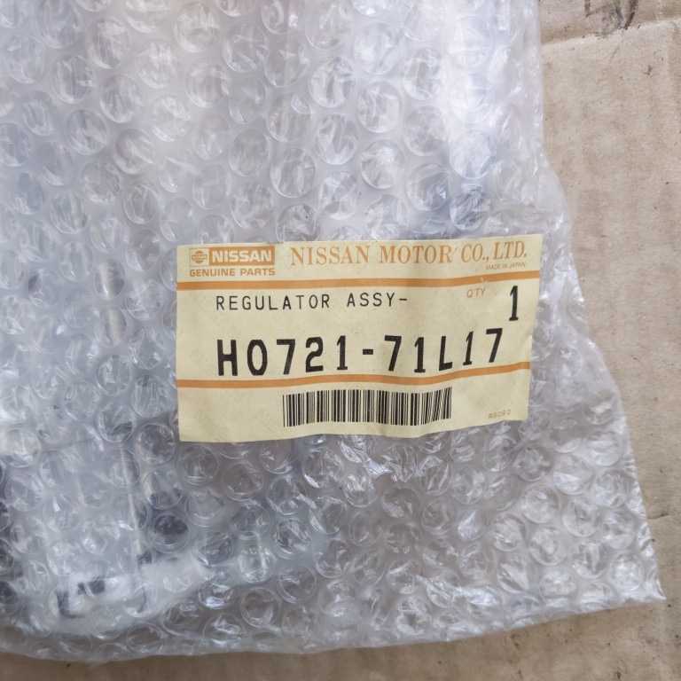 レギュレーターアッセンブリウインドゥH0721-71L17