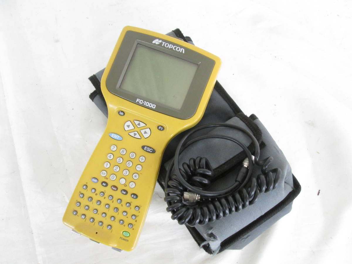 お買い得，大得価 ② トプコン TOPCON FC-1000 データコレクタ 測量 高こ07110601(測量、角度計)｜売買されたオークション情報、yahooの商品情報をアーカイブ公開 - オークファン 測量、角度計