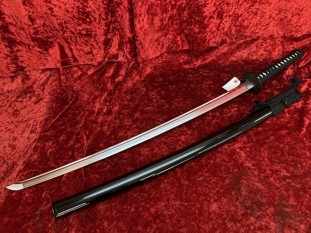 黒石目 模造刀 居合刀 大刀 12-706 武道具 2.45尺 居合道 剣術 模造刀 