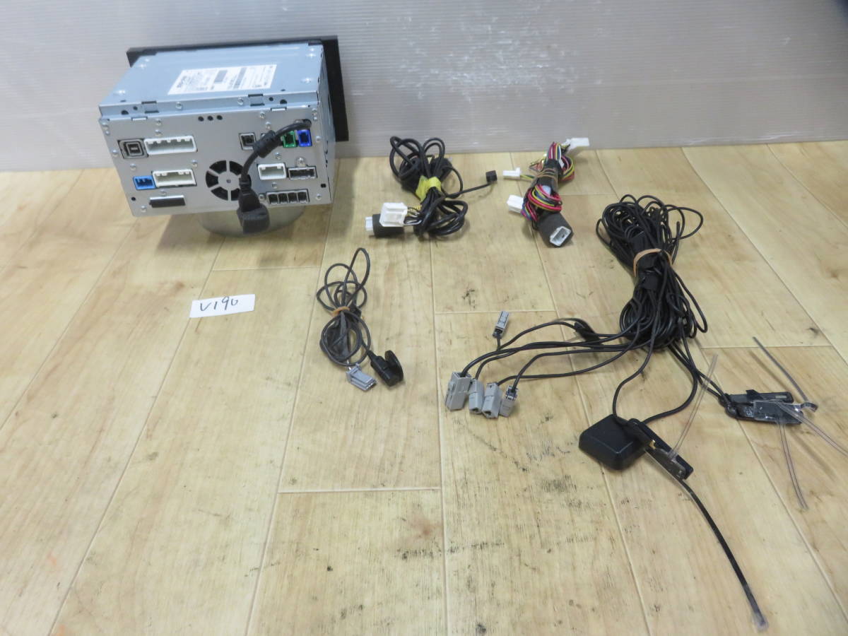 動作品保証付/V190/2016年/日産純正 メモリーナビ MC313D-W Bluetooth 