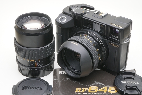 RF645 | 65mm Bronica Camera BRONICA（ブロニカ）RF645／軽快なAE搭載