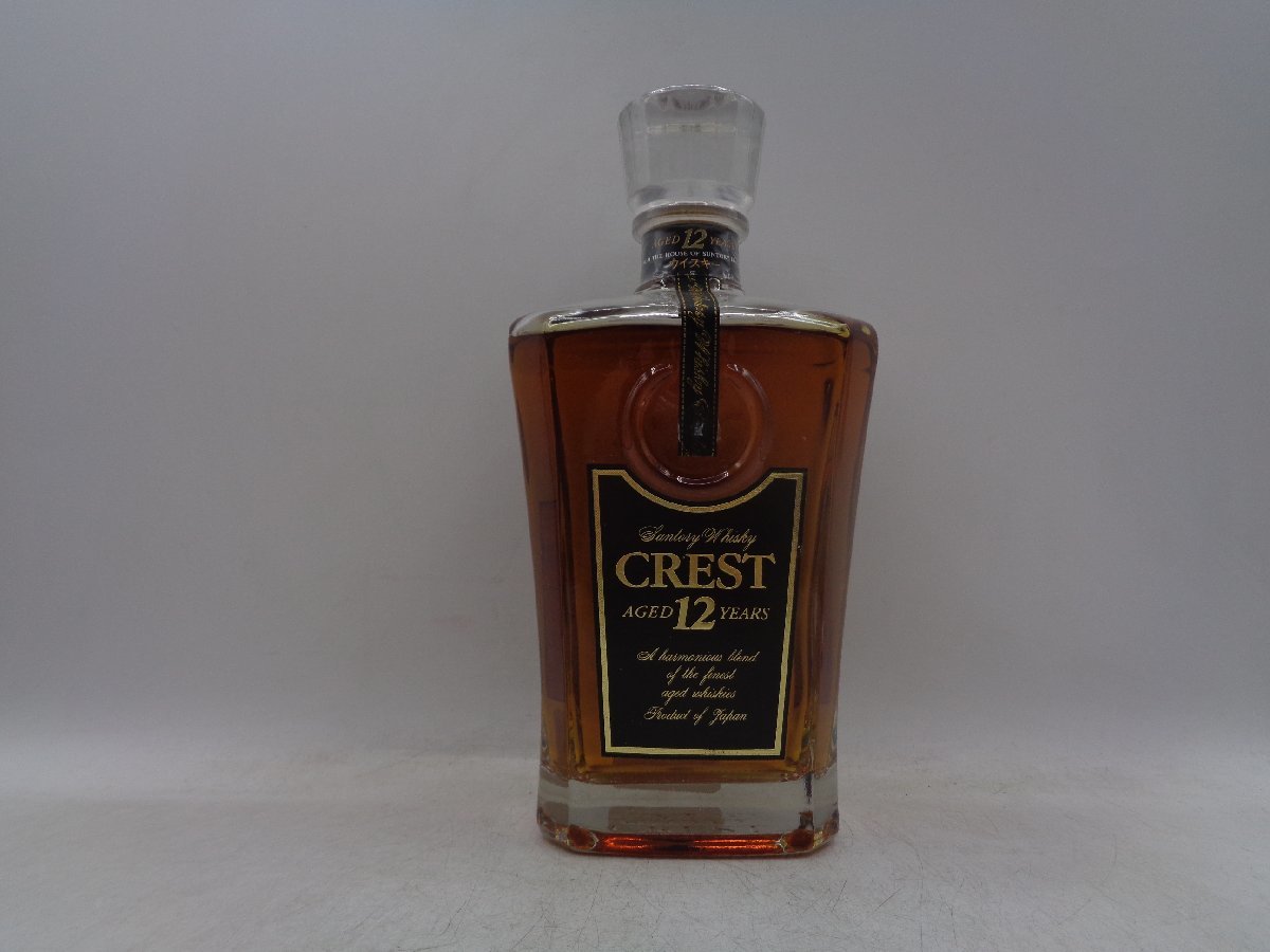 CREST クレスト 12年 サントリー SUNTORY 700ml WHISKY AGED Suntory 