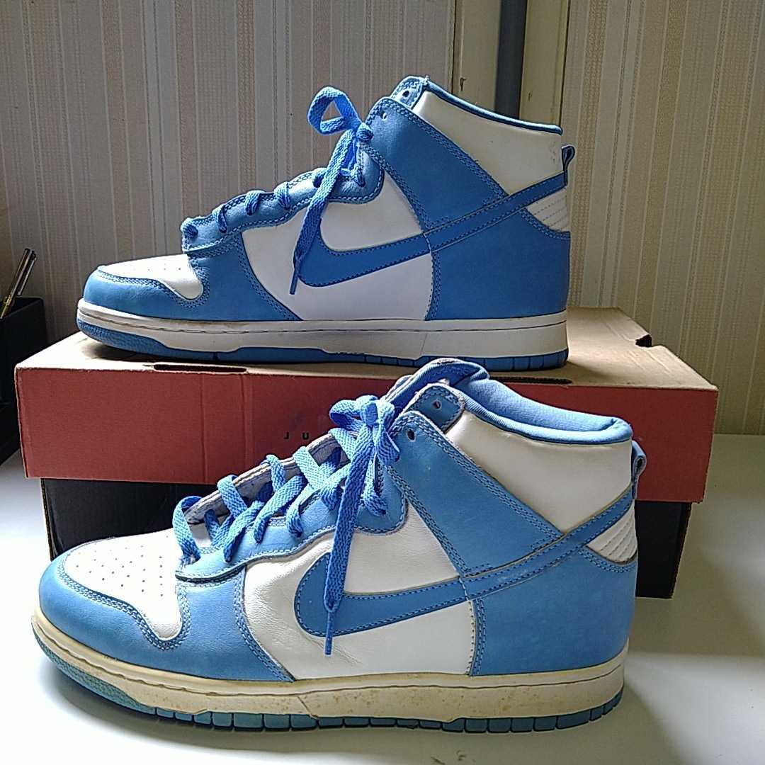 NIKE DUNK HIGH Retro　新品未使用　28.5センチ　新品未使用　変色汚れ剥がれあり　ジャンク品 RETRO NIKE DUNK 男子运动鞋高帮复古板鞋-NIKE 中文官方网站 HBX