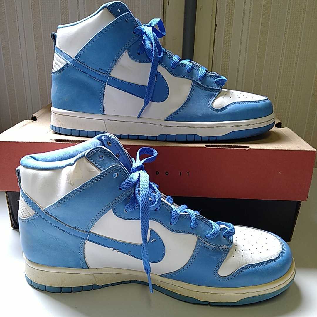 NIKE DUNK HIGH Retro　新品未使用　28.5センチ　新品未使用　変色汚れ剥がれあり　ジャンク品 RETRO NIKE DUNK 男子运动鞋高帮复古板鞋-NIKE 中文官方网站 HBX