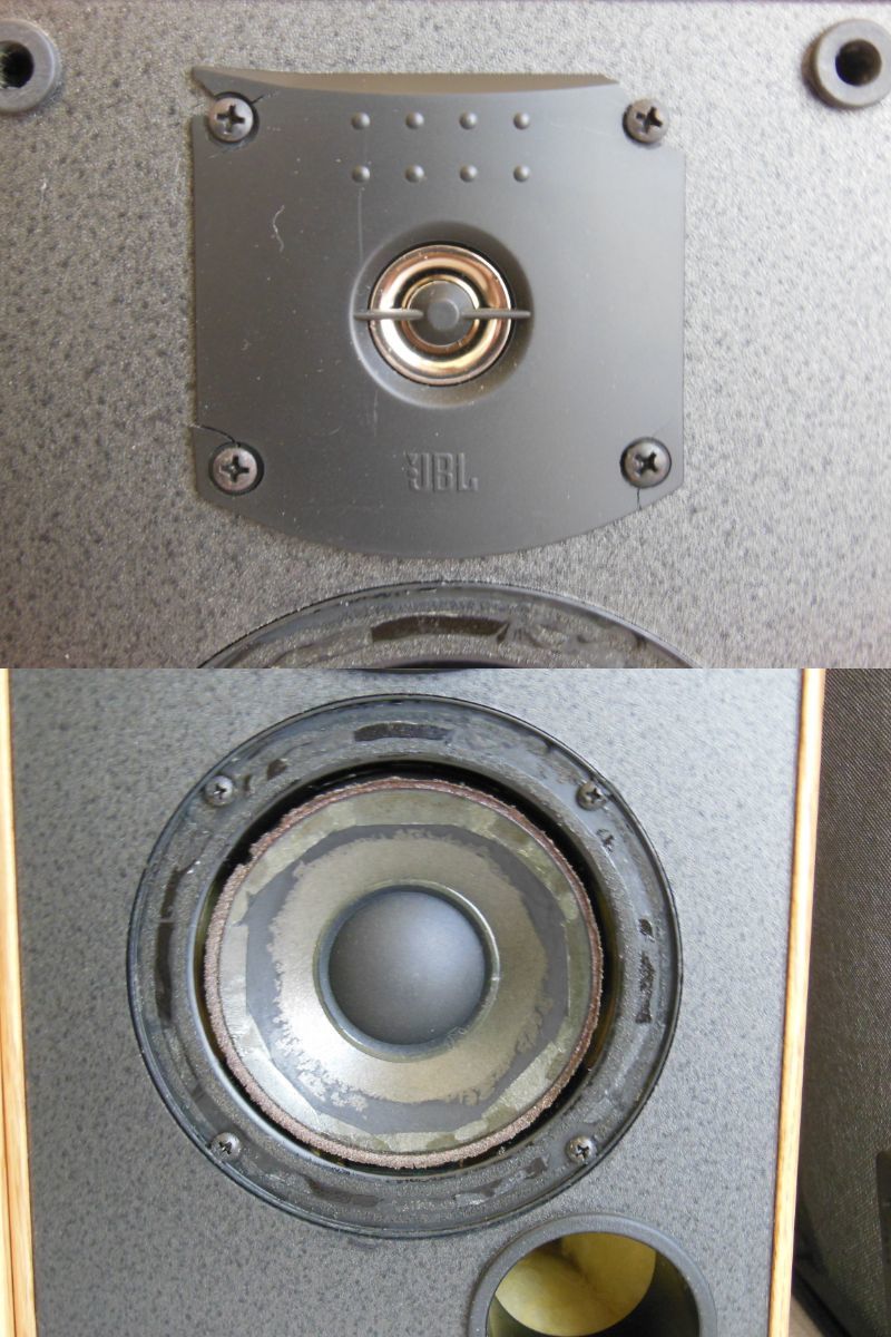 JBL J520M 2Way シリアルNo.連番!! ウールナット色 ウーハーエッジ要