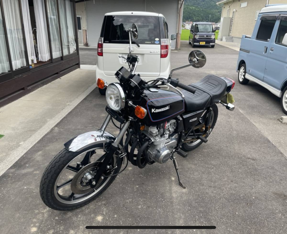 KAWASAKI KZ550 Z550FX 実動レストアベース車両 kz550 Z550fx 