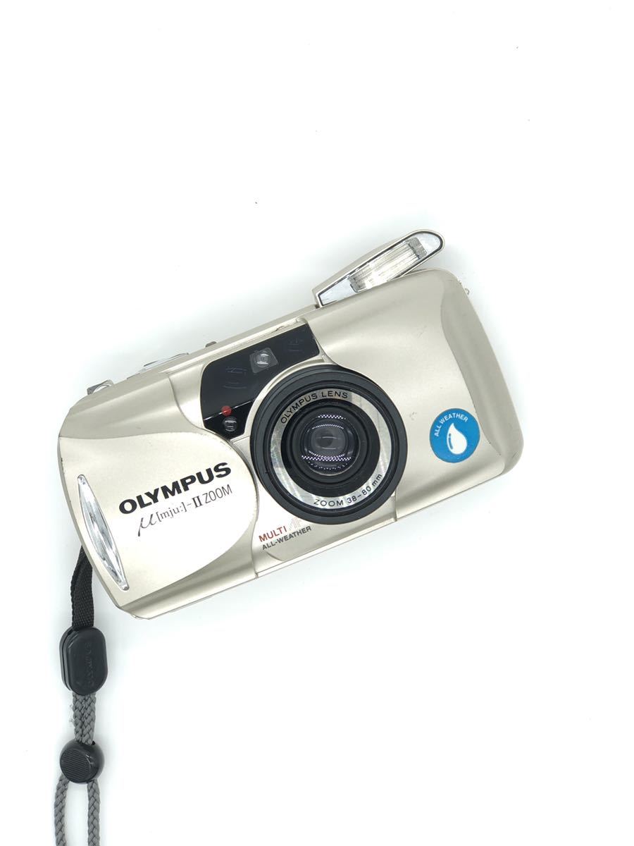 OLYMPUS μ mju II ZOOM 38-80mm オリンパス ミュー コンパクトフィルム