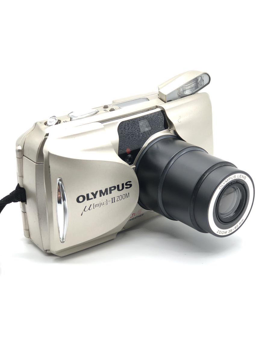 OLYMPUS μ mju II ZOOM 38-80mm オリンパス ミュー コンパクトフィルム