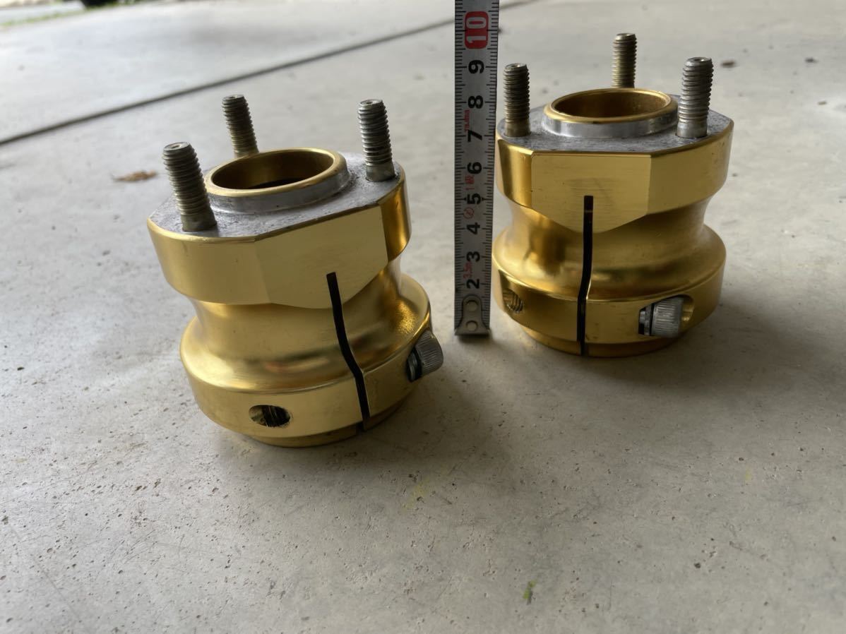 アルミ 4個セット 高さ10mm 73⁄64mm ハブリング ASATERU トヨタ 外径