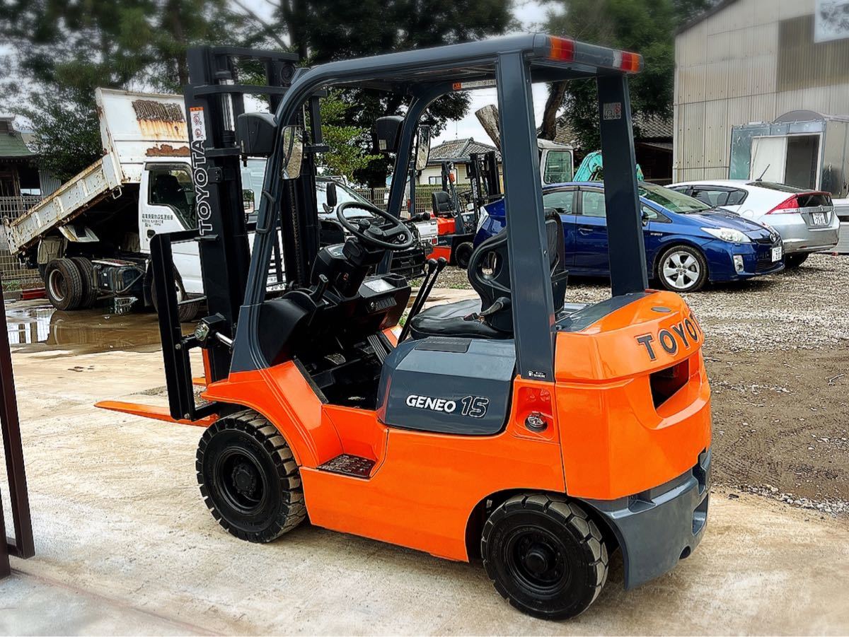 トヨタフォークリフト 7FGL15 ガソリン 1.5tの入札履歴 - 入札者の順位