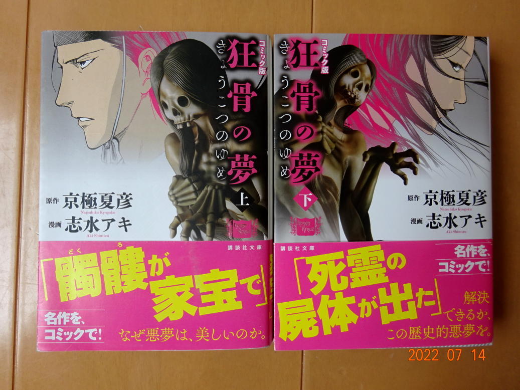 分冊文庫版 狂骨の夢 下 京極夏彦 著者 講談社文庫 21公式店舗 下