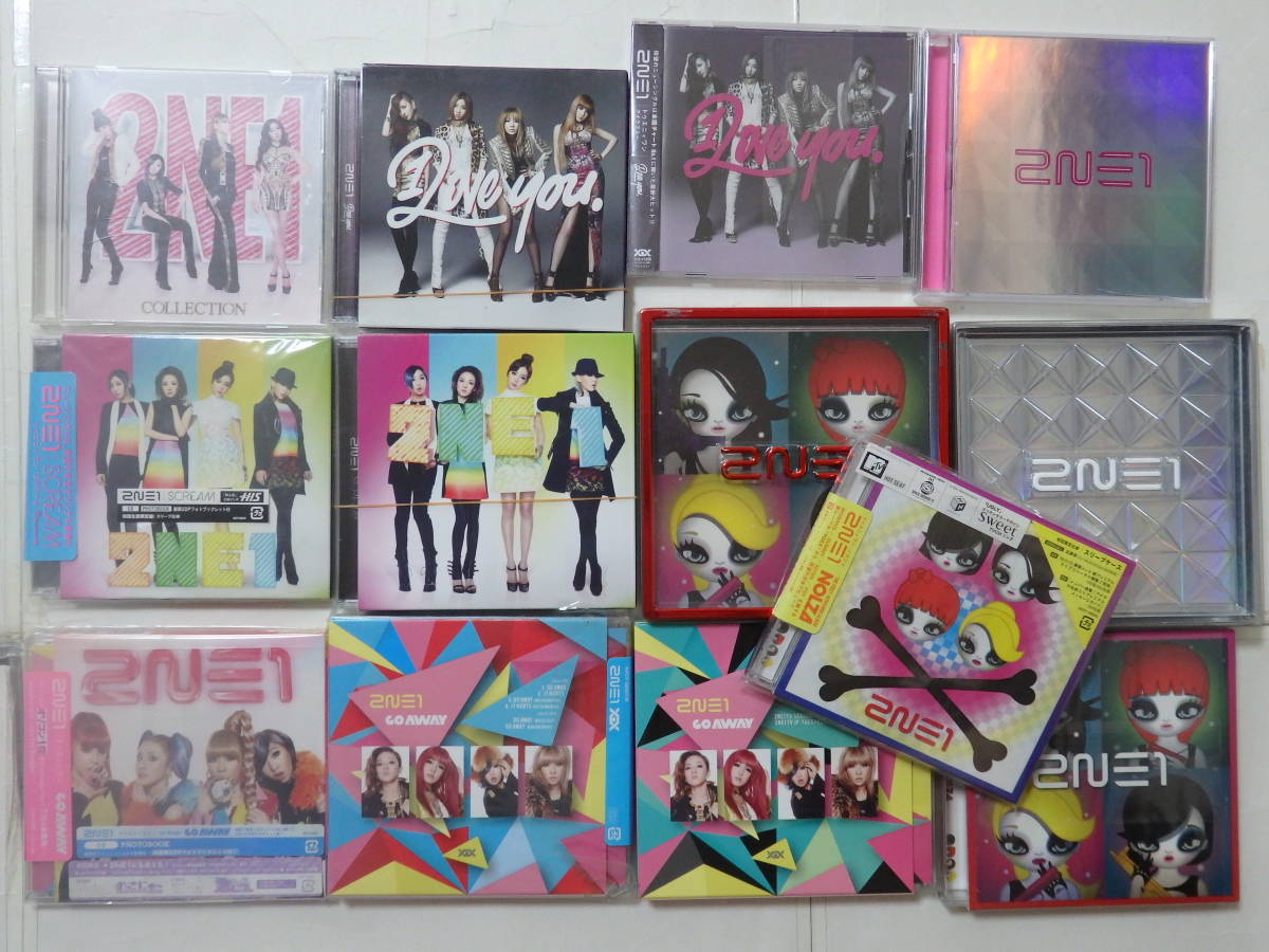  2NE1 トゥエニィワン 豪華アルバム＆シングルCD13枚セット(アジアンポップス)｜売買されたオークション情報、yahooの商品情報をアーカイブ公開 - オークファン アジアンポップス