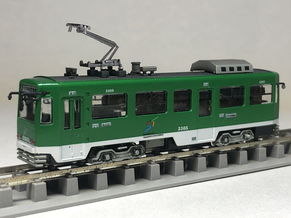 フジミ模型 札幌市電 3300形 N化完成品 札幌市交通局 3300形N化 完成品(路面電車)｜売買されたオークション
