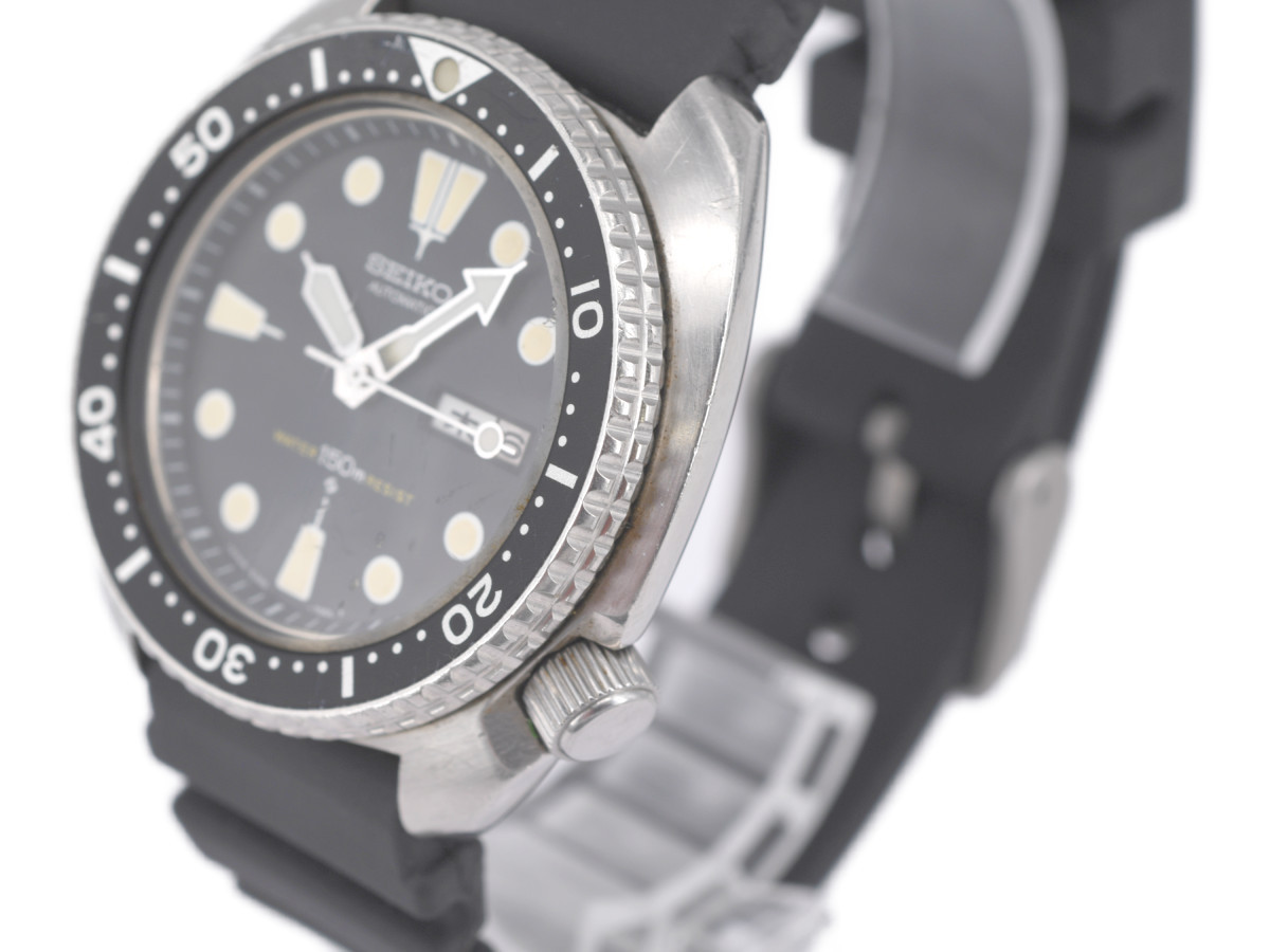 中古品] 稼働品【SEIKO】セイコー サードダイバー 6306-7000 ブラック 