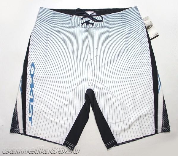  OAKLEY オークリー 水着 水陸両用 ボードショーツ サーフパンツ ショーツ w38 オフホワイト / ブルー AB4458(36～)｜売買されたオークション情報、yahooの商品情報をアーカイブ公開 - オークファン サーフパンツ