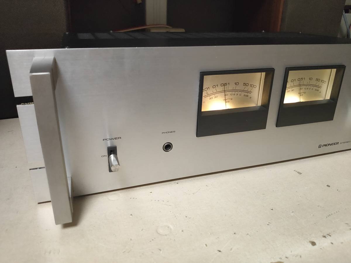 パイオニアM-1500パワーアンプ中古整備完動品 PIONEER パワーアンプ M