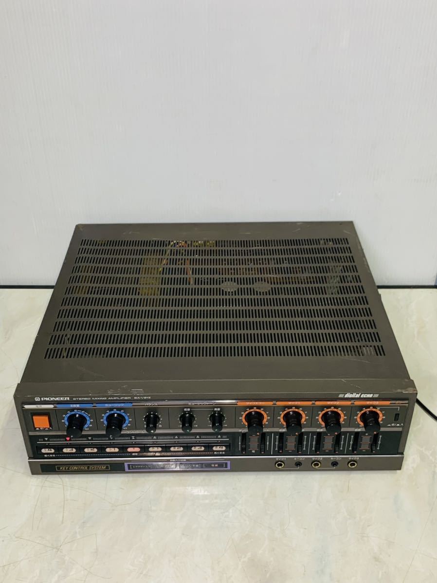 PIONEER パイオニア カラオケアンプ SA-V21II 動作品 パイオニア